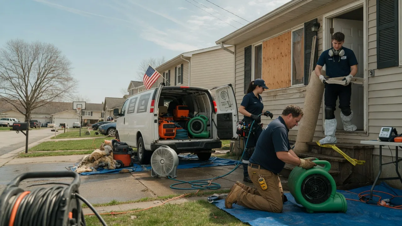 Water Damage Restoration in Plaza, ND near me